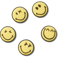 Crocs - Smileyworld 5Pck Jibbitz™ charms