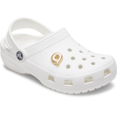 Crocs - Gold Bubble Letter Q Jibbitz™ charms