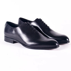 WHOLE-CUT OXFORD LEATHER SHOE